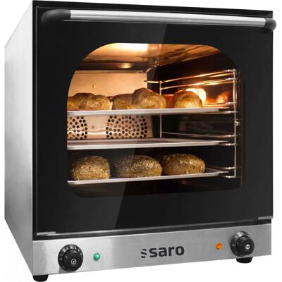 Saro Terni - Negro, Acero inoxidable - Horno de convección Saro Terni - Negro, Acero inoxidable - Horno de convección
