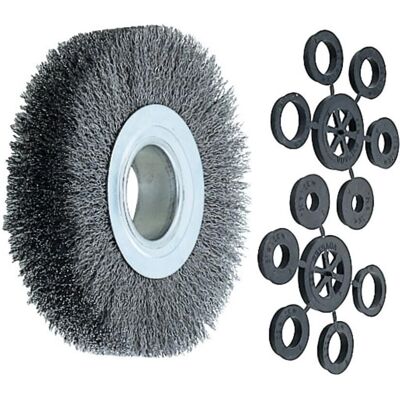 Lessmann Wheel Brush 125mm - Steel Wire - 2 Set Lessmann Wheel Brush 125mm - Steel Wire - 2 Set