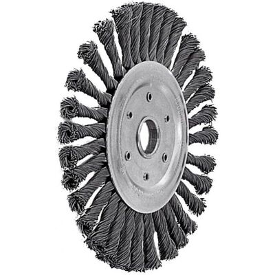 Lessmann Modello 475.211 - Spazzola rotonda in filo d'acciaio per lavori pesanti Lessmann Modello 475.211 - Spazzola rotonda in filo d'acciaio per lavori pesanti