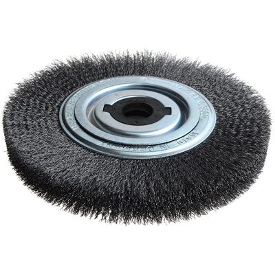 Spazzola per ruote Lessmann D250mm - Filo d'acciaio - 30-35mm - Spazzola per ruote Spazzola per ruote Lessmann D250mm - Filo d'acciaio - 30-35mm - Spazzola per ruote