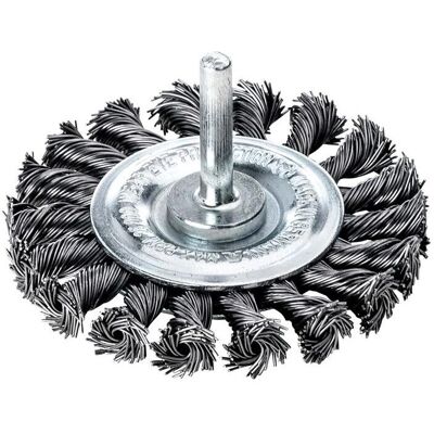 Lessmann Model 417.199 - Wheel Brush, Steel, 75mm Lessmann Model 417.199 - Wheel Brush, Steel, 75mm