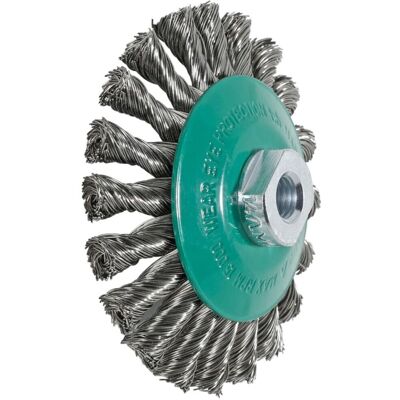 Cepillo de cono de acero inoxidable Lessmann 115x12mm - Tipo de producto Cepillo de cono de acero inoxidable Lessmann 115x12mm - Tipo de producto