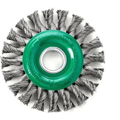 Lessmann Edelstahl Rundbürste - 125x14 mm - Schwerlast Lessmann Edelstahl Rundbürste - 125x14 mm - Schwerlast
