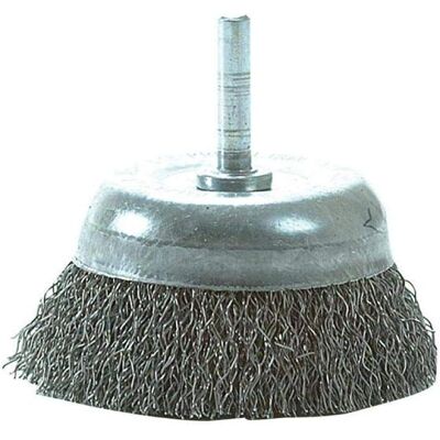 Lessmann 430.133.07 Cup Brush - 75mm, 0.35 Steel Wire - DIY Tool Lessmann 430.133.07 Cup Brush - 75mm, 0.35 Steel Wire - DIY Tool