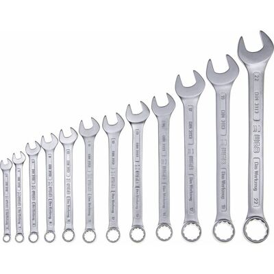WGB DIN 3113A 12-teiliger Ringschlüssel-Satz WGB DIN 3113A 12-teiliger Ringschlüssel-Satz