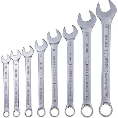 WGB - DIN3113A - 8-19 mm - Ringmaulschlüssel-Satz WGB - DIN3113A - 8-19 mm - Ringmaulschlüssel-Satz