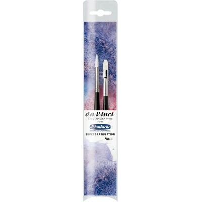 da Vinci Pinselset - 2 Stück - Weiß - Aquarell da Vinci Pinselset - 2 Stück - Weiß - Aquarell