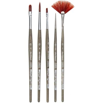 da Vinci Künstlerpinsel-Set - Synthetisch, 5 Stück da Vinci Künstlerpinsel-Set - Synthetisch, 5 Stück