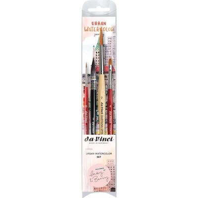 da Vinci Urban Aquarellpinselset - 4er Set da Vinci Urban Aquarellpinselset - 4er Set