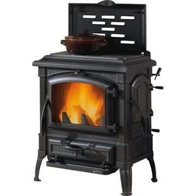 La Nordica-Extraflame - Isetta - Anthrazit - Gusseisen - Holzofen La Nordica-Extraflame - Isetta - Anthrazit - Gusseisen - Holzofen