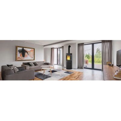 KLEINING LUGANO - Robuster 6kW Ofen mit Automatik - Kaminofen KLEINING LUGANO - Robuster 6kW Ofen mit Automatik - Kaminofen