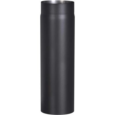 FireFix R150/5 Chimney Pipe - 2mm Steel Black - DIN EN 1856-2 FireFix R150/5 Chimney Pipe - 2mm Steel Black - DIN EN 1856-2