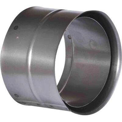 FireFix - Zwart rookgaskoker Ø 150 mm - Haakse rookgaskoker FireFix - Zwart rookgaskoker Ø 150 mm - Haakse rookgaskoker