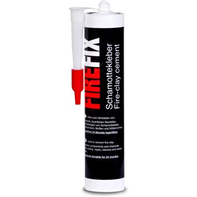 FireFix - Modèle 2059 - Colle réfractaire haute température - Jusqu'à 1000°C - Publicité FireFix - Modèle 2059 - Colle réfractaire haute température - Jusqu'à 1000°C - Publicité