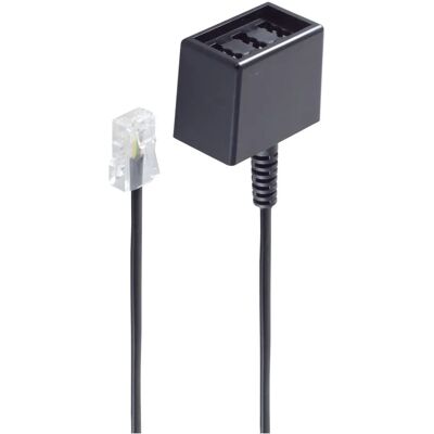 Câble téléphonique Shiverpeaks BS71280-8 - 0,15 m Noir Câble téléphonique Shiverpeaks BS71280-8 - 0,15 m Noir