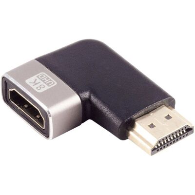 Shiverpeaks SP10-01052 HDMI Kabeladapter - Schwarz, Silber Shiverpeaks SP10-01052 HDMI Kabeladapter - Schwarz, Silber