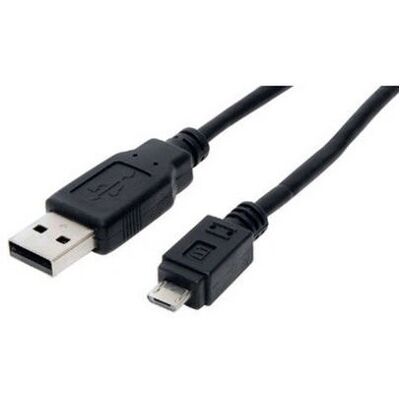 S-Conn 1m USB 2.0 A - MicroUSB B - Schwarz - USB Kabel S-Conn 1m USB 2.0 A - MicroUSB B - Schwarz - USB Kabel