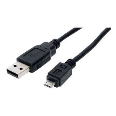 Cable USB 2.0 A a Micro-USB B de 3m - Negro Cable USB 2.0 A a Micro-USB B de 3m - Negro