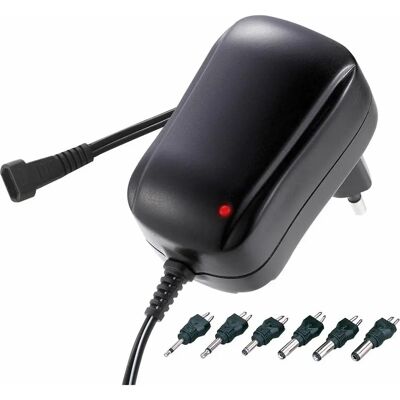Shiverpeaks - Universal 600mA - 3-12V - 6 Adapter - Adaptor Shiverpeaks - Universal 600mA - 3-12V - 6 Adapter - Adaptor