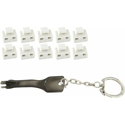 S-Conn 08-01036 Portblocker - RJ-45 Weiß S-Conn 08-01036 Portblocker - RJ-45 Weiß