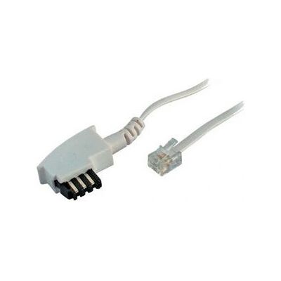 S-Conn 70046-W - Cavo telefonico - 6m - Bianco S-Conn 70046-W - Cavo telefonico - 6m - Bianco