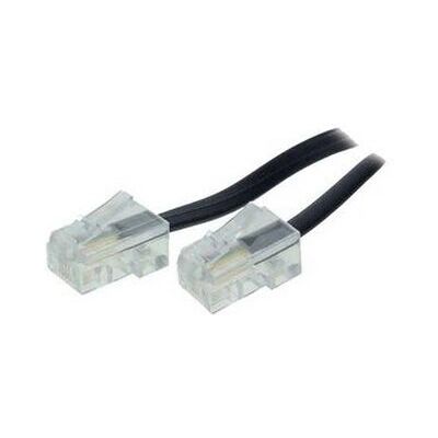 S-Conn 3m RJ45 Ethernet-Kabel - Schwarz, Transparent S-Conn 3m RJ45 Ethernet-Kabel - Schwarz, Transparent