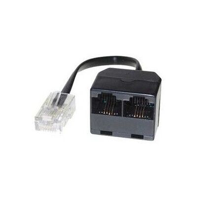S-Conn RJ45 - 2x RJ45 Kabel 0,1 m S-Conn RJ45 - 2x RJ45 Kabel 0,1 m