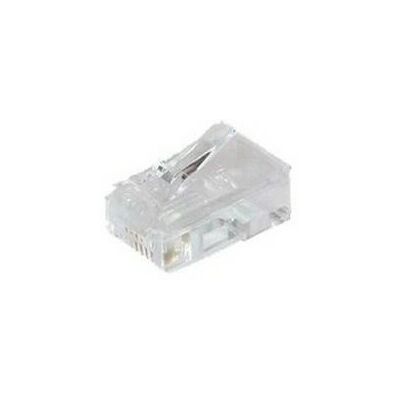 S/Conn RJ45 Stecker - CAT6 - Kurz - Transparent - Kabelstecker S/Conn RJ45 Stecker - CAT6 - Kurz - Transparent - Kabelstecker