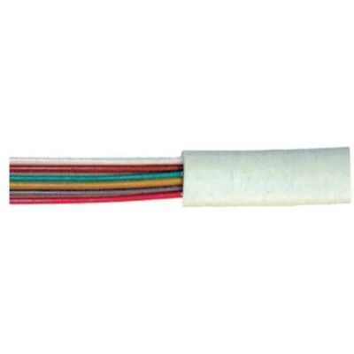 S/CONN 76117-20 Telefonkabel - 20m - Weiß - Flach 6-aderig S/CONN 76117-20 Telefonkabel - 20m - Weiß - Flach 6-aderig