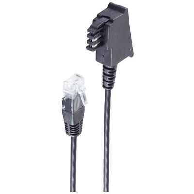 Shiverpeaks BASIC-S Telefon-Anschlusskabel 1,5 m Schwarz Shiverpeaks BASIC-S Telefon-Anschlusskabel 1,5 m Schwarz
