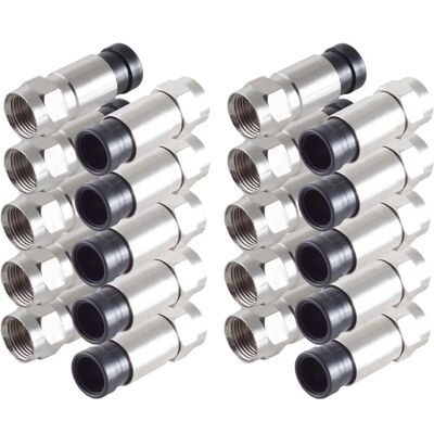 Shiverpeaks BS15-300314 F coaxial connector - 10 pcs Shiverpeaks BS15-300314 F coaxial connector - 10 pcs