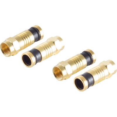 Conector coaxial F tipo Shiverpeaks BS15-300714 - 2 piezas Conector coaxial F tipo Shiverpeaks BS15-300714 - 2 piezas