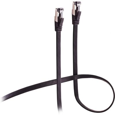 Câble de réseau Flexline Cat8.1 U/FTP 1,5 m noir - Publicité Câble de réseau Flexline Cat8.1 U/FTP 1,5 m noir - Publicité