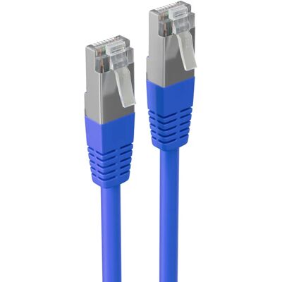 Câble réseau Cat6 S/FTP Bleu 15m Shiverpeaks Basic-S - Publicité Câble réseau Cat6 S/FTP Bleu 15m Shiverpeaks Basic-S - Publicité