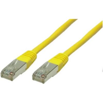 Câble réseau jaune 1m ShiverPeaks BS75111-Y Cat5e F/UTP - Publicité Câble réseau jaune 1m ShiverPeaks BS75111-Y Cat5e F/UTP - Publicité
