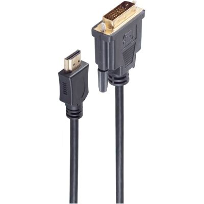 SHIVERPEAKS - BS77485-RE - HDMI a DVI-D - 5 m - Cable de video SHIVERPEAKS - BS77485-RE - HDMI a DVI-D - 5 m - Cable de video