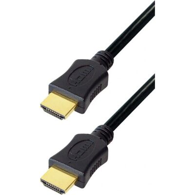 Cavo HDMI LOGON 5m - Alta Velocità 4K - Nero Cavo HDMI LOGON 5m - Alta Velocità 4K - Nero