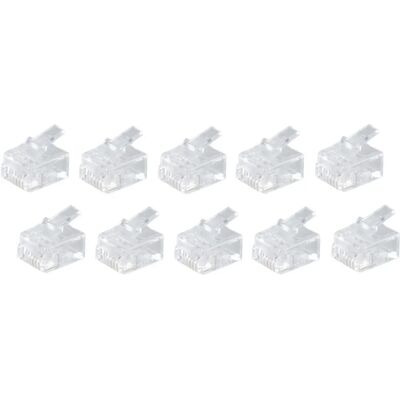 Connecteur de filature Shiverpeaks BS72040-10 RJ-11 Blanc - Connecteur - Publicité Connecteur de filature Shiverpeaks BS72040-10 RJ-11 Blanc - Connecteur - Publicité