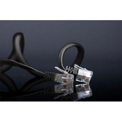 Cavo di rete U/UTP Cat6 da 10m - Nero Cavo di rete U/UTP Cat6 da 10m - Nero