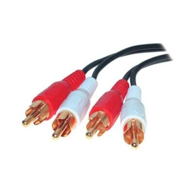 Câble audio Shiverpeaks Basic-S 0,5m - Noir RCA - Publicité Câble audio Shiverpeaks Basic-S 0,5m - Noir RCA - Publicité