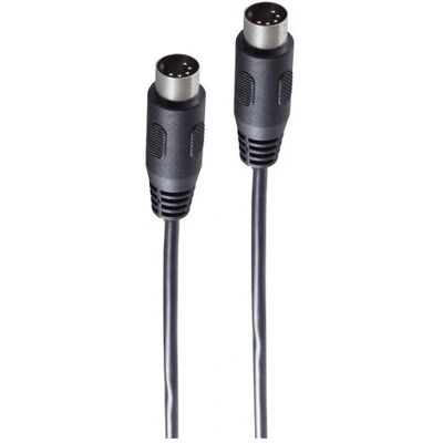 Shiverpeaks BS10002 Audiokabel - 5-poliger DIN, 1,5 m, Schwarz Shiverpeaks BS10002 Audiokabel - 5-poliger DIN, 1,5 m, Schwarz
