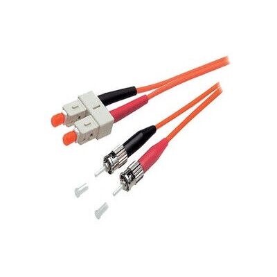 Marque Modèle - Câble à fibre optique duplex 5m OM2 - Orange - Publicité Marque Modèle - Câble à fibre optique duplex 5m OM2 - Orange - Publicité