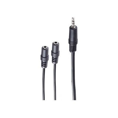 Shiverpeaks BS30761 Audiokabel - 3,5 mm Klinke 2 x 3,5 mm Schwarz Shiverpeaks BS30761 Audiokabel - 3,5 mm Klinke 2 x 3,5 mm Schwarz