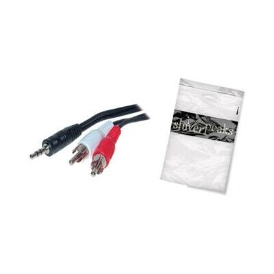 Cable de audio shiverpeaks BASIC-S - 2,5m, Mini Jack estéreo a RCA Cable de audio shiverpeaks BASIC-S - 2,5m, Mini Jack estéreo a RCA
