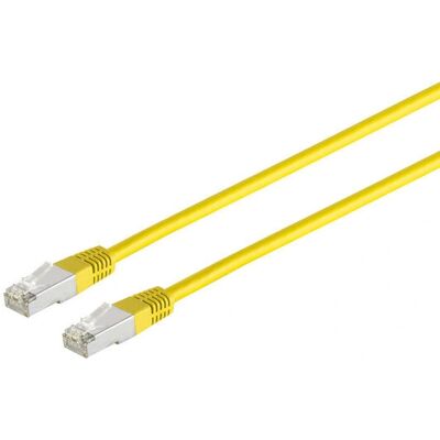 Cavo di rete S/CONN 75717-HY - Giallo - Cat6 S/FTP Cavo di rete S/CONN 75717-HY - Giallo - Cat6 S/FTP
