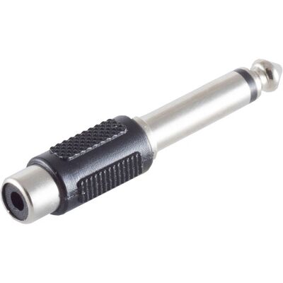 Shiverpeaks BS57000 Drahtverbinder - Silber - 6,3 mm / RCA Shiverpeaks BS57000 Drahtverbinder - Silber - 6,3 mm / RCA