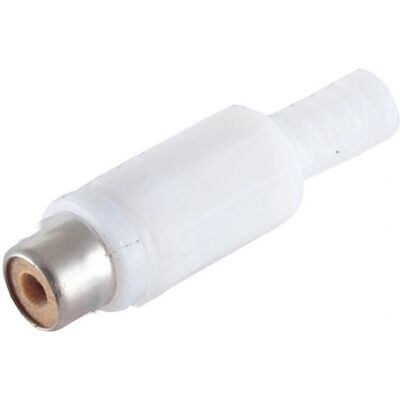 Shiverpeaks BS51500-W Weißer RCA Stecker - Kabelverbinder Shiverpeaks BS51500-W Weißer RCA Stecker - Kabelverbinder
