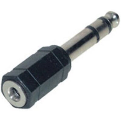 Shiverpeaks BS57070 Audioadapter - Stereo 6,3mm auf 3,5mm - Schwarz, Silber Shiverpeaks BS57070 Audioadapter - Stereo 6,3mm auf 3,5mm - Schwarz, Silber
