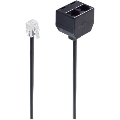 Shiverpeaks BS71231 - 0,1 m schwarzes Telefonkabel Shiverpeaks BS71231 - 0,1 m schwarzes Telefonkabel