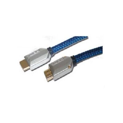 Shiverpeaks HDMI Cable - 2m Blue - HDMI Type A (Standard) Shiverpeaks HDMI Cable - 2m Blue - HDMI Type A (Standard)